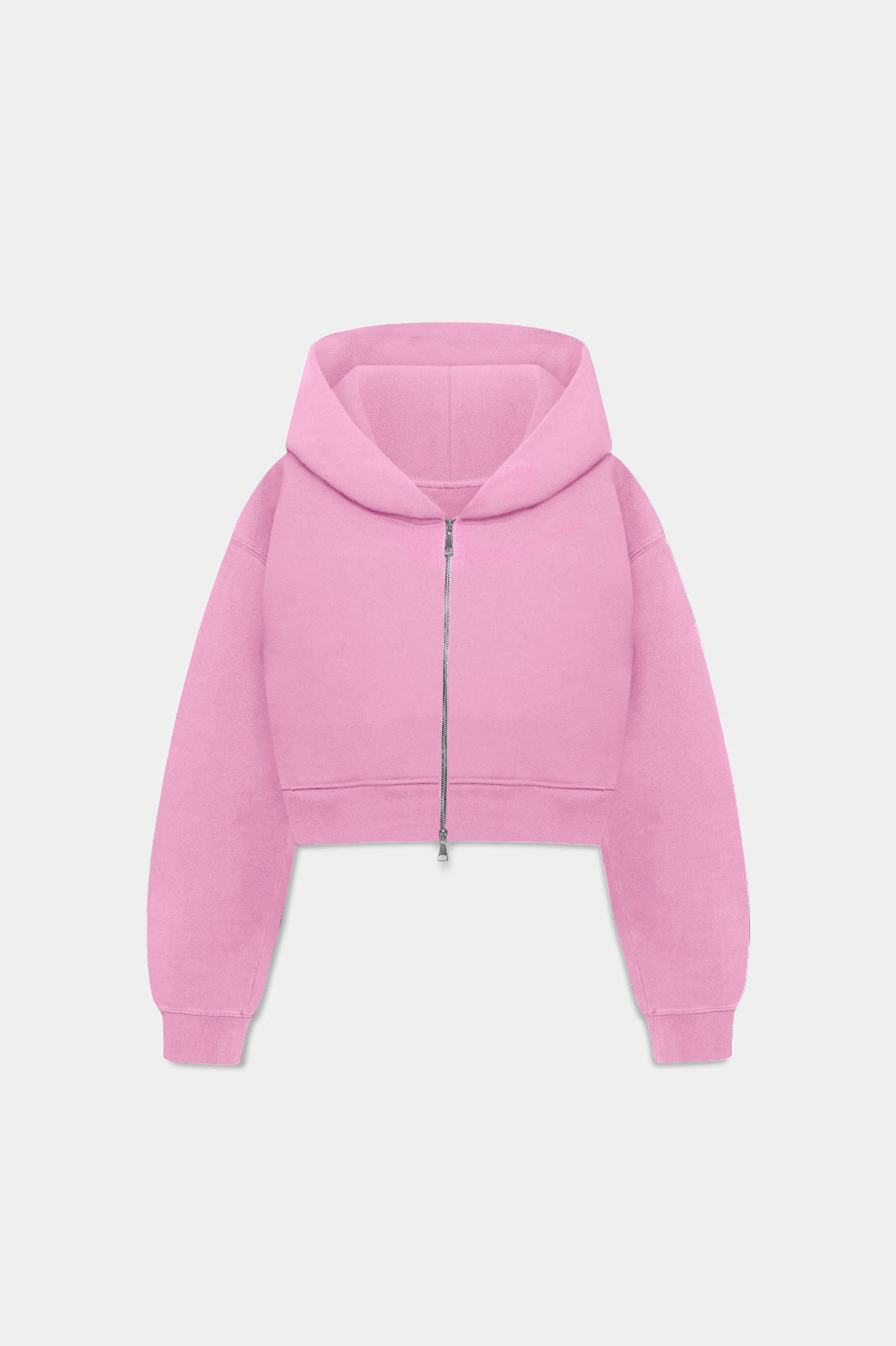 WS WOMEN'S CROP ZIP HOODIE