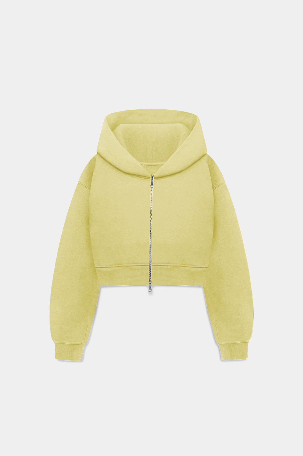 WS WOMEN'S CROP ZIP HOODIE