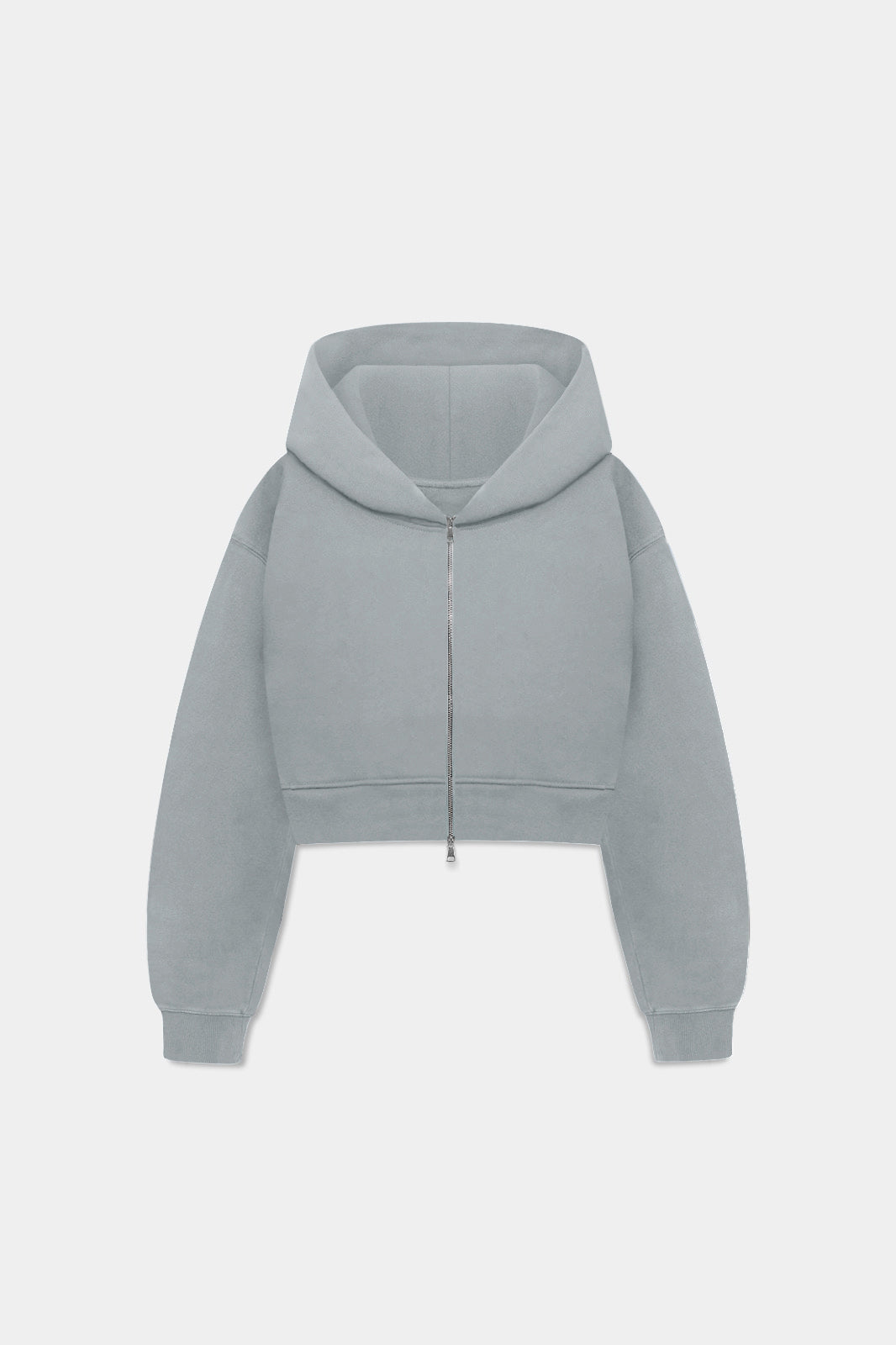 WS WOMEN'S CROP ZIP HOODIE