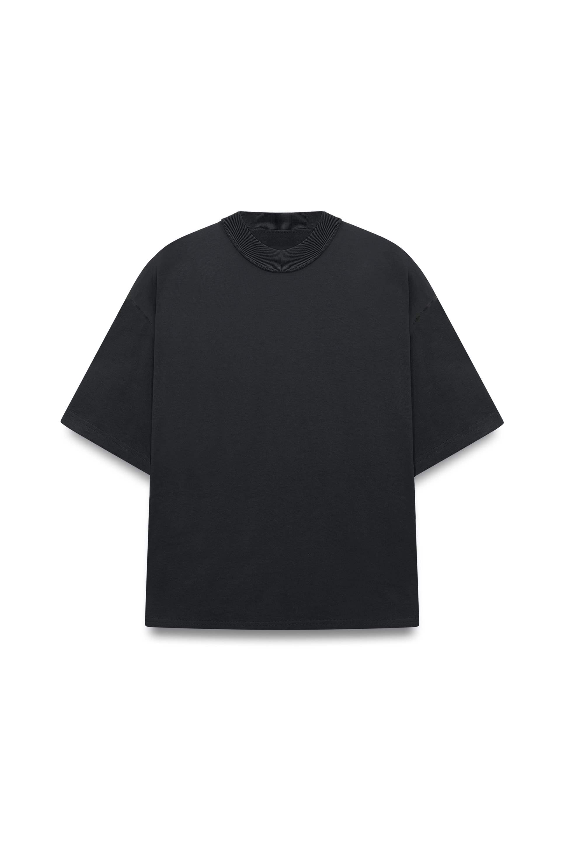 BLK REVERSE TEE