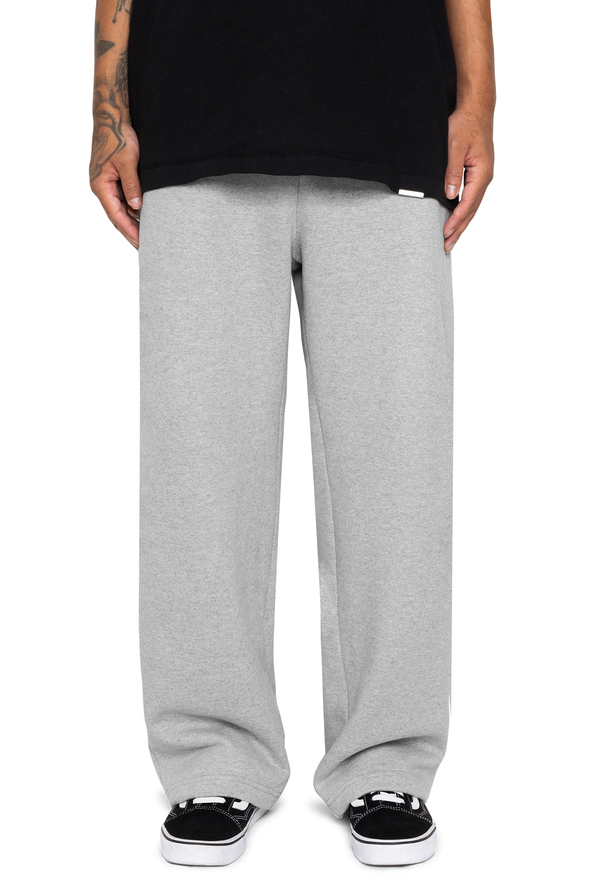 HEATHER STRAIGHT LEG SWEATPANTS