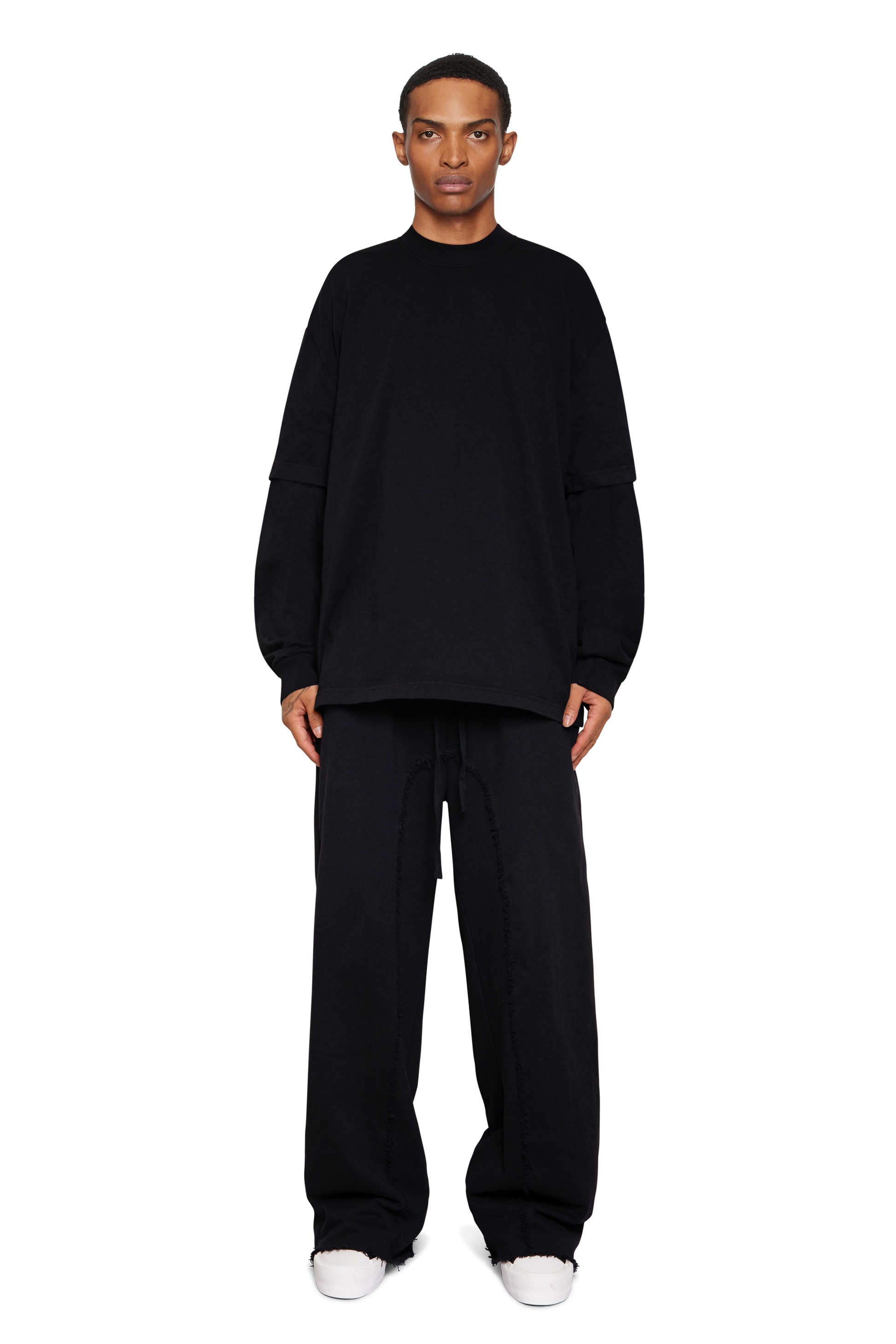 WS DOUBLE LAYERED TEE