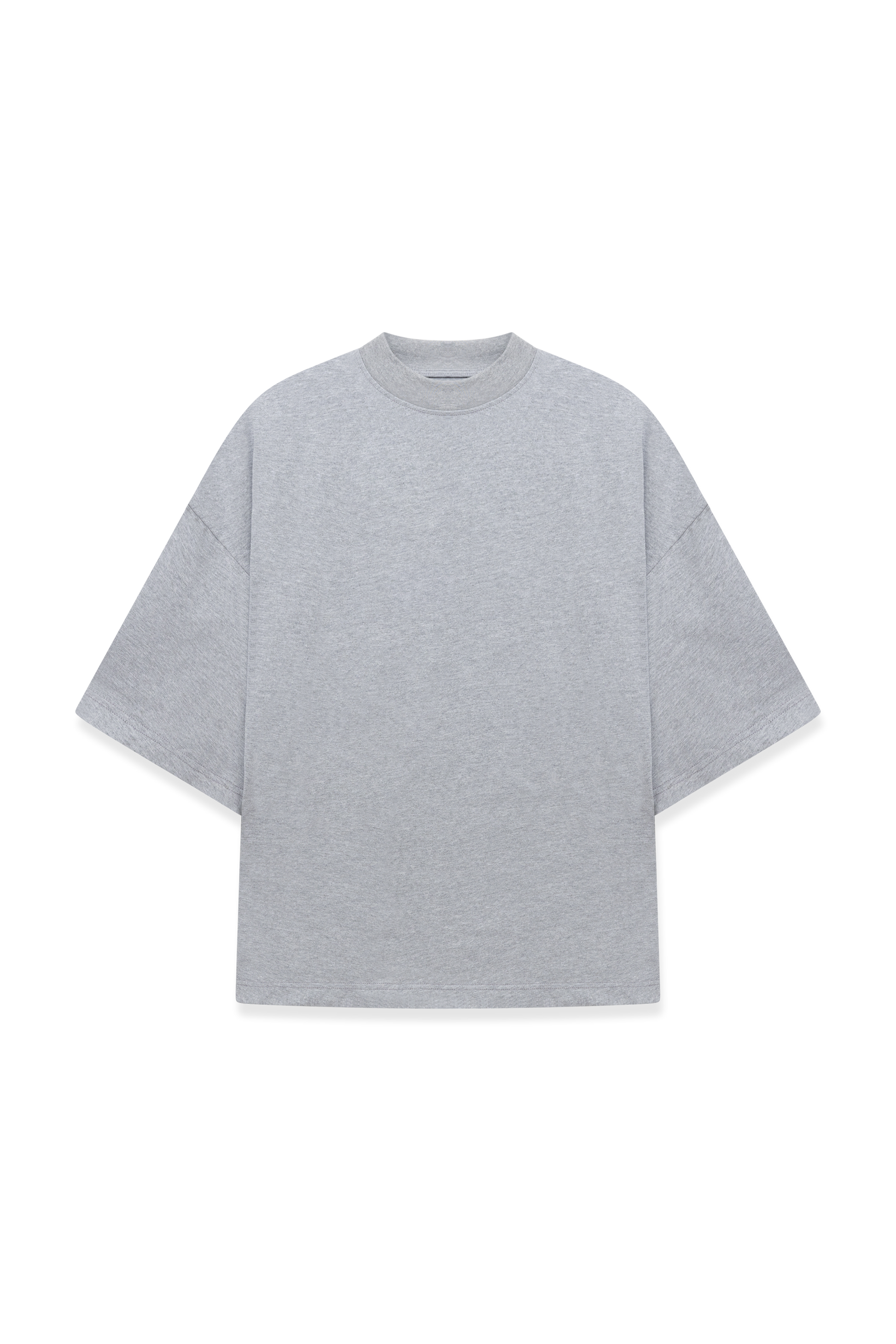 HEATHER GREY OVERSIZED T-SHIRT