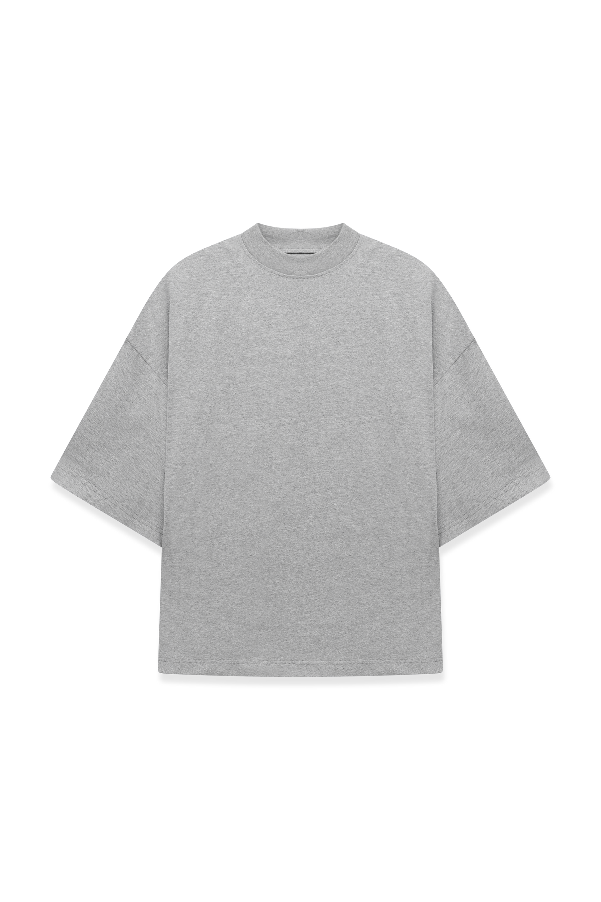 HEATHER GREY OVERSIZED T-SHIRT