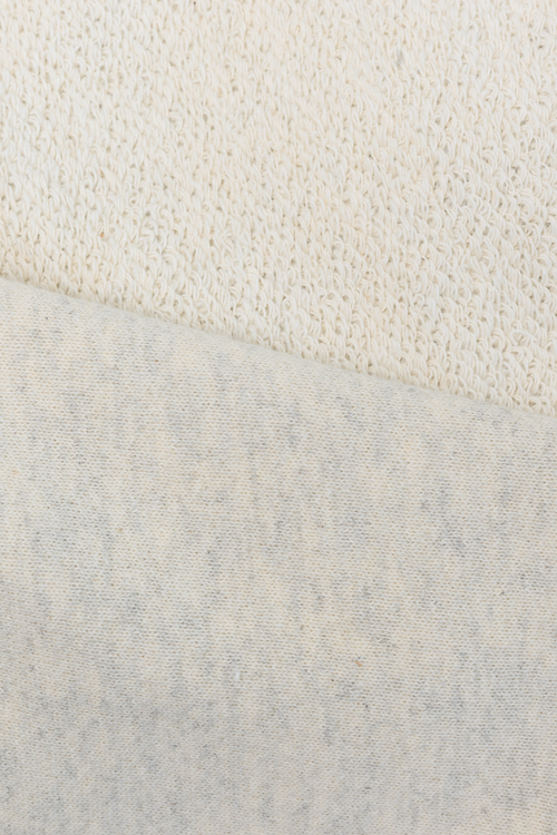 OATMEAL TERRY HOODIE