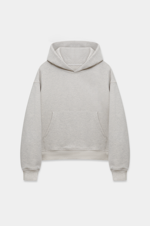 OATMEAL TERRY HOODIE
