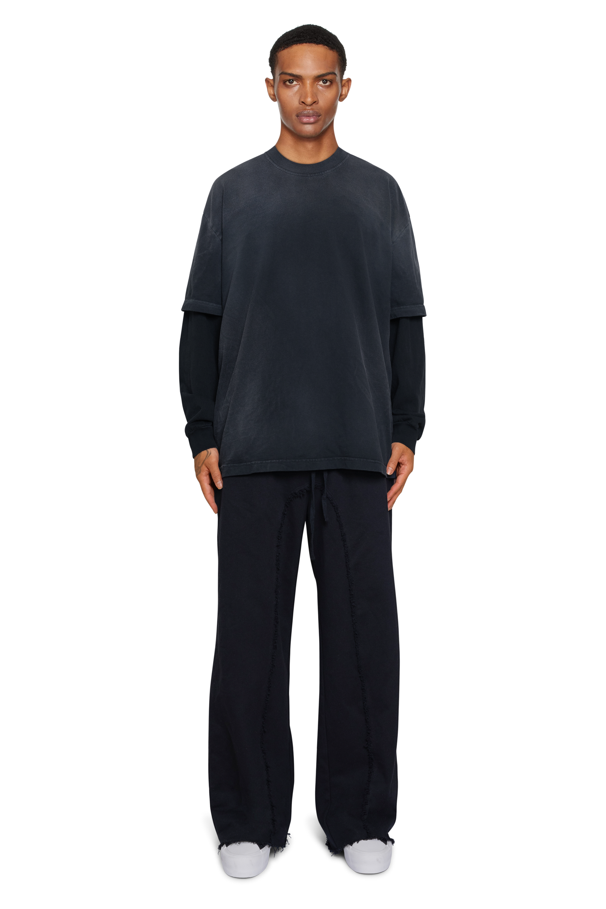 WS DOUBLE LAYERED TEE